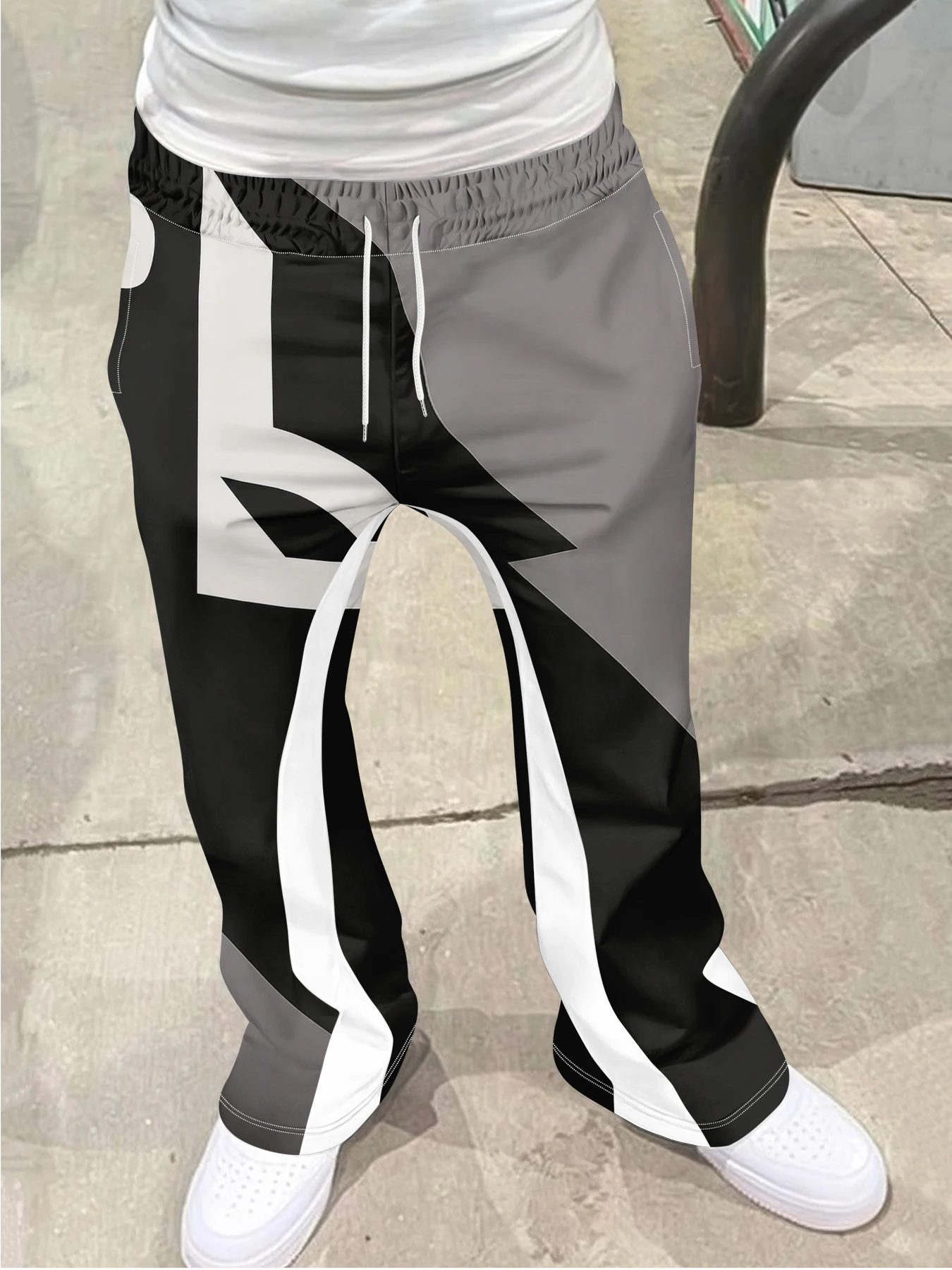 Sport Casual Hip Hop Flared Leg Pants Men Women Loose Mid Rise 3D Full Print Vintage Street Sweatpants
Sport Casual Hip Hop Flared Leg Pants Men Women Loose Mid Rise 3D Full Print Vintage Street Sweatpants
