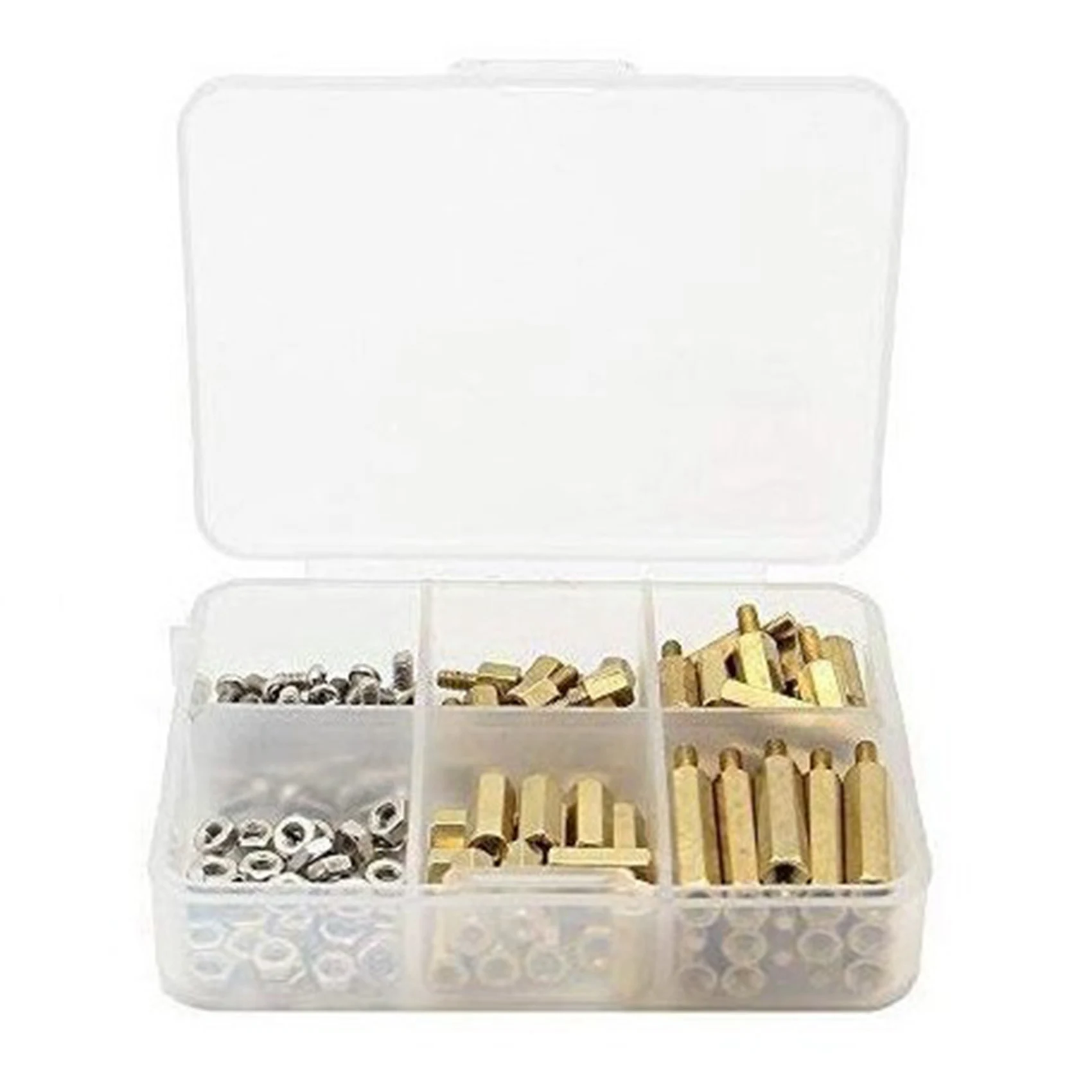 120Pcs Installation Tool for Raspberry Pi 4 Model B/3B+/3B M2.5 Series Hex Brass Column/Nuts+Screws Accessories
120Pcs Installation Tool for Raspberry Pi 4 Model B/3B+/3B M2.5 Series Hex Brass Column/Nuts+Screws Accessories