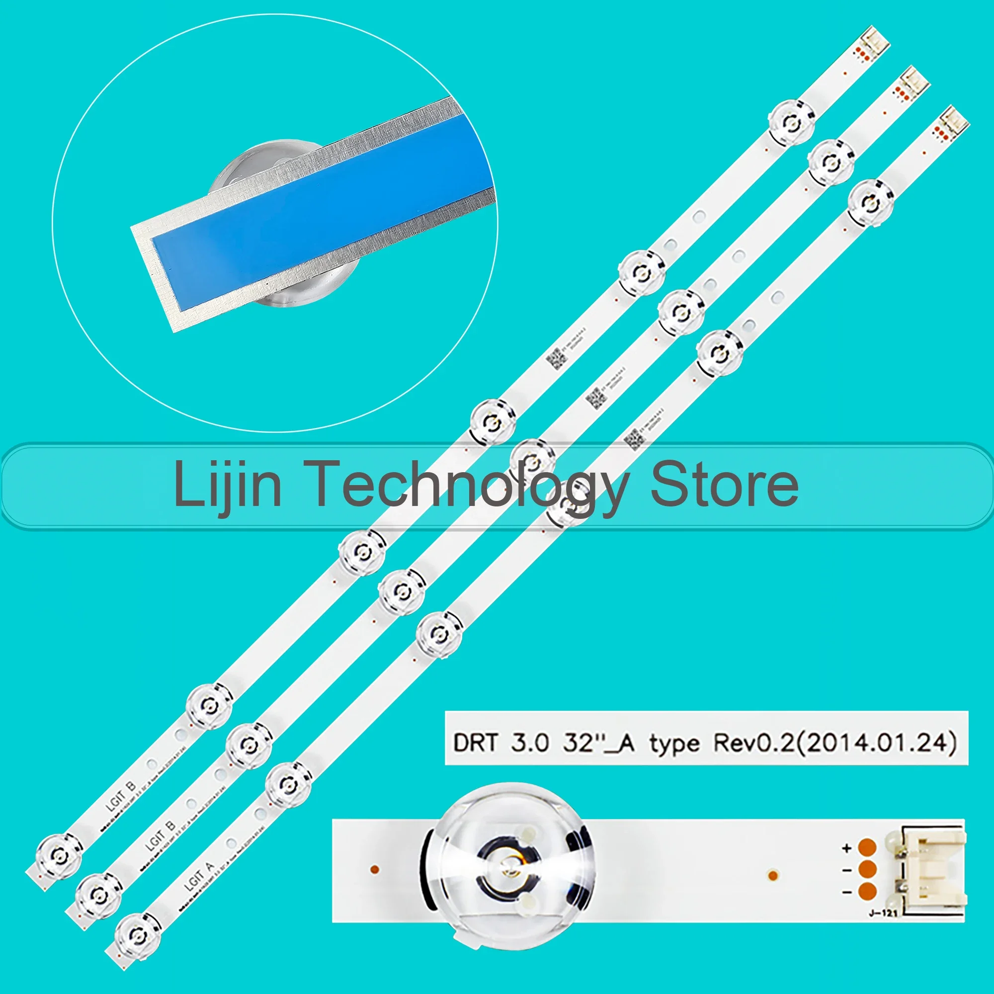 Светодиодная лента для 32LF630V 32LX560H 32LF595D 32LB572U 32LB561B 32LF595B 32LX761H 32LX341C 32LF550A 32LX340H 32LF6309
Светодиодная лента для 32LF630V 32LX560H 32LF595D 32LB572U 32LB561B 32LF595B 32LX761H 32LX341C 32LF550A 32LX340H 32LF6309