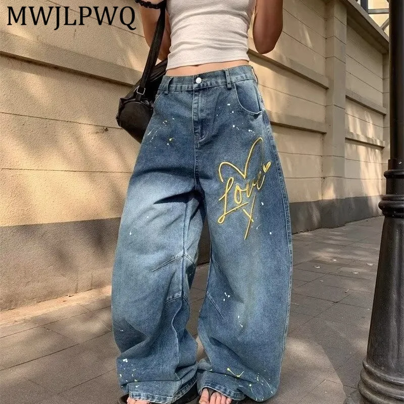 MWJLPWQ American Retro Unisex Splatter-Paint Graffiti Curved Jeans Cut Niche Style Loose Wide-Leg Casual Trousers 2026 New 14861
MWJLPWQ American Retro Unisex Splatter-Paint Graffiti Curved Jeans Cut Niche Style Loose Wide-Leg Casual Trousers 2026 New 14861