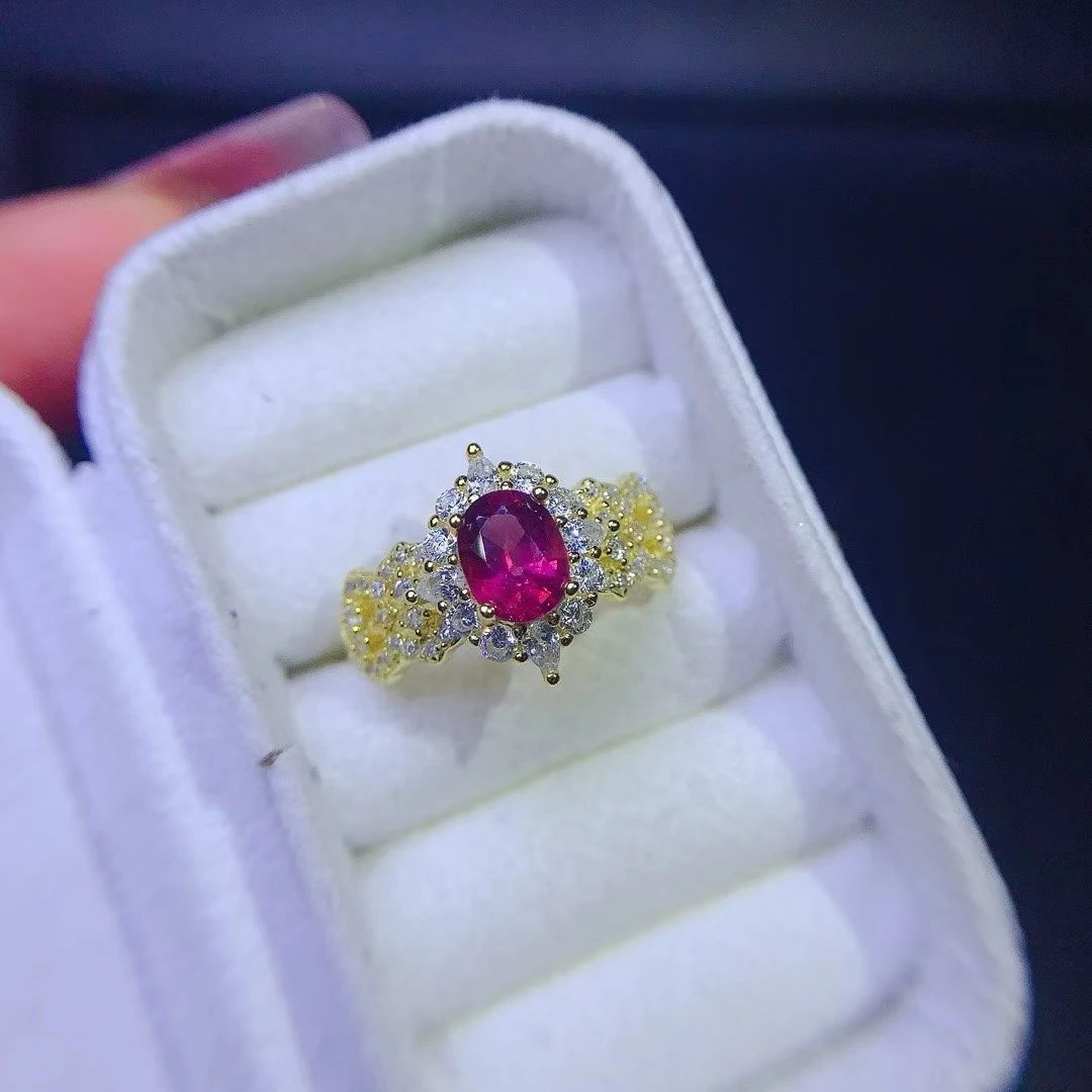 KJJEAXCMY Fine Jewelry Natural Tourmaline Women's Ring S925 Silver Electroplating Process Inlaid High Clarity Support Testing
KJJEAXCMY Fine Jewelry Natural Tourmaline Women's Ring S925 Silver Electroplating Process Inlaid High Clarity Support Testing