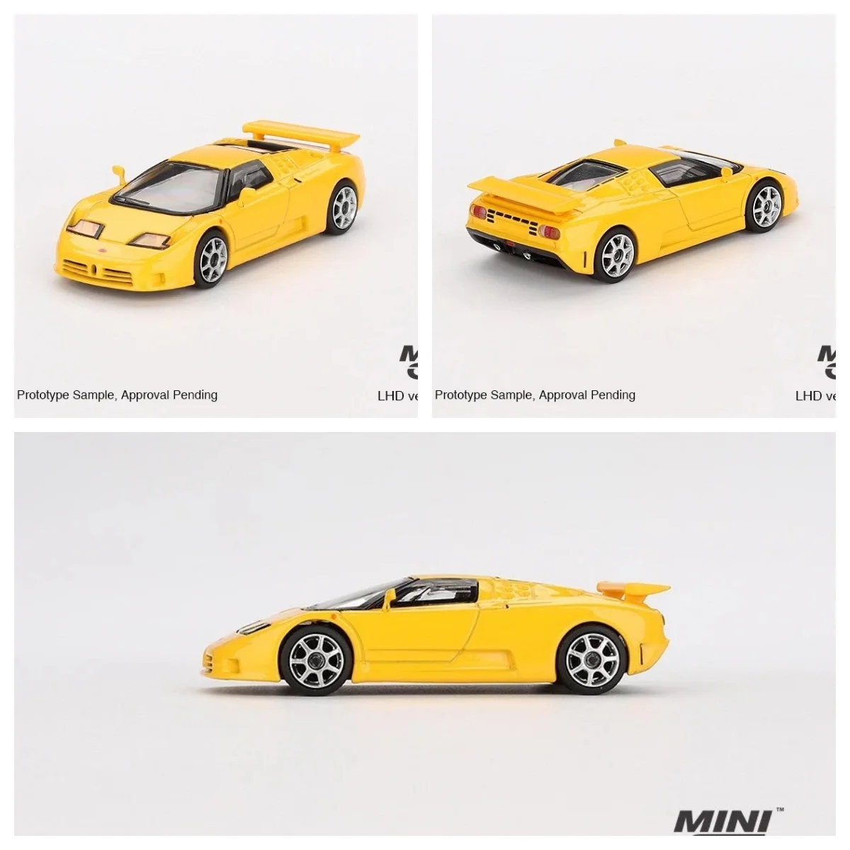 Mini GT #866 1/64 EB110 Super Sport Giallo Diecast Model Car Alloy
Mini GT #866 1/64 EB110 Super Sport Giallo Diecast Model Car Alloy