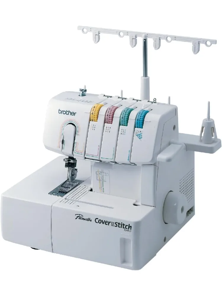 Coverstitch Serger, 2340CV, прочный металлический каркас, 100 швов на минуту, ловушка для отделки, в комплекте прижимные лапки с защелкой
Coverstitch Serger, 2340CV, прочный металлический каркас, 100 швов на минуту, ловушка для отделки, в комплекте прижимные лапки с защелкой