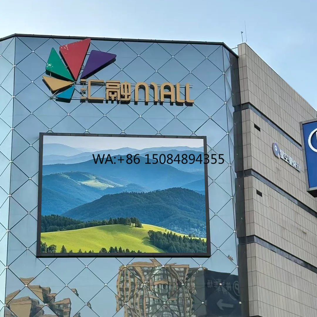 2025 Hot Sale IP65 Waterproof 5000cd Brightness Sunlight Readable LED Cabinet for Outdoor P8 Display
2025 Hot Sale IP65 Waterproof 5000cd Brightness Sunlight Readable LED Cabinet for Outdoor P8 Display