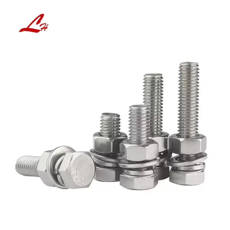 stlf Factory Standard M12 M20 Thread DIN Stainless Steel 304/316 ANSI Plain Finish Hexagonal Bolts Nuts Flat Washer Set
stlf Factory Standard M12 M20 Thread DIN Stainless Steel 304/316 ANSI Plain Finish Hexagonal Bolts Nuts Flat Washer Set