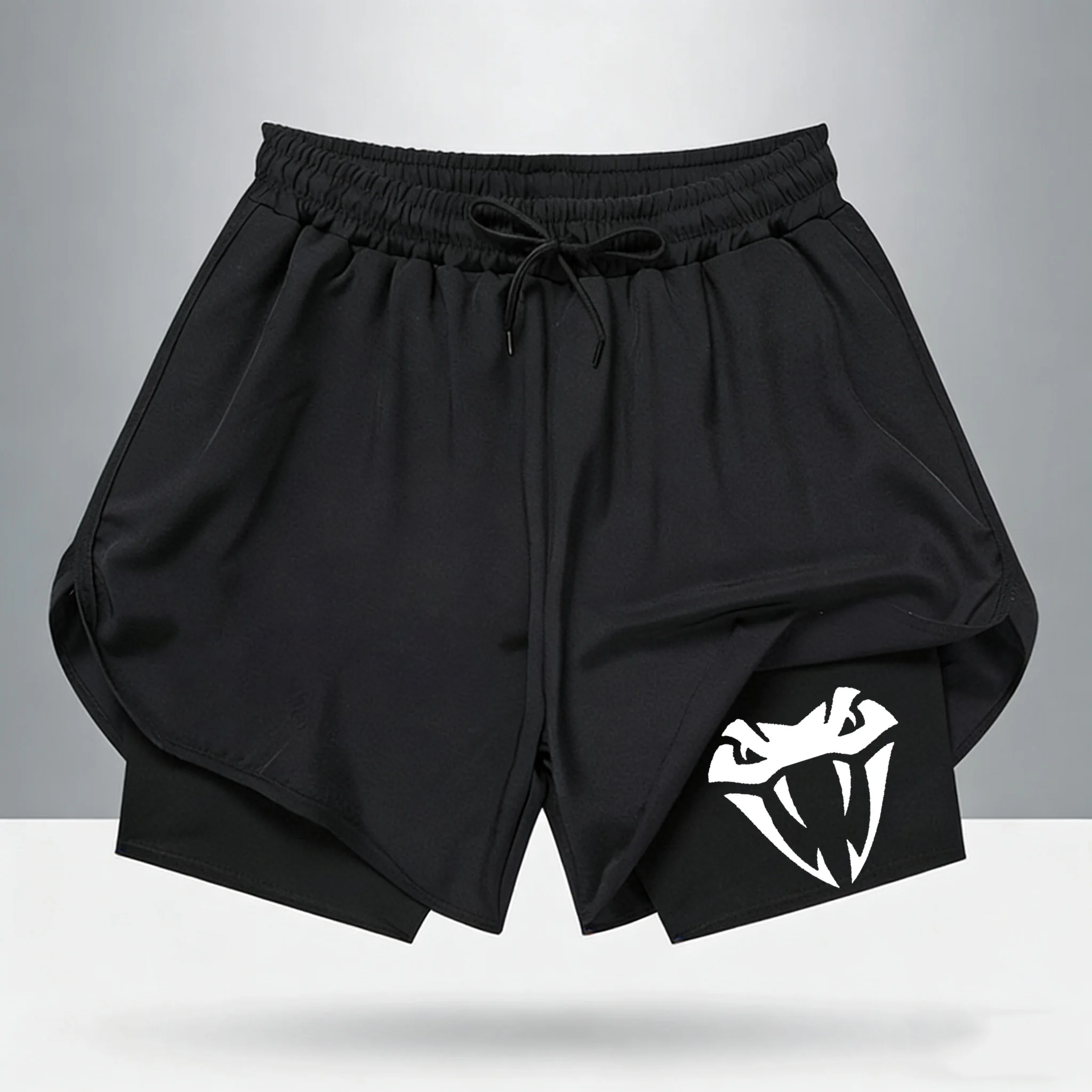 Men's 2-in-1 Running Shorts Viper Snake Head Print Quick Dry Breathable Athletic Shorts with Liner Workout Gym Jogging Shorts
Men's 2-in-1 Running Shorts Viper Snake Head Print Quick Dry Breathable Athletic Shorts with Liner Workout Gym Jogging Shorts