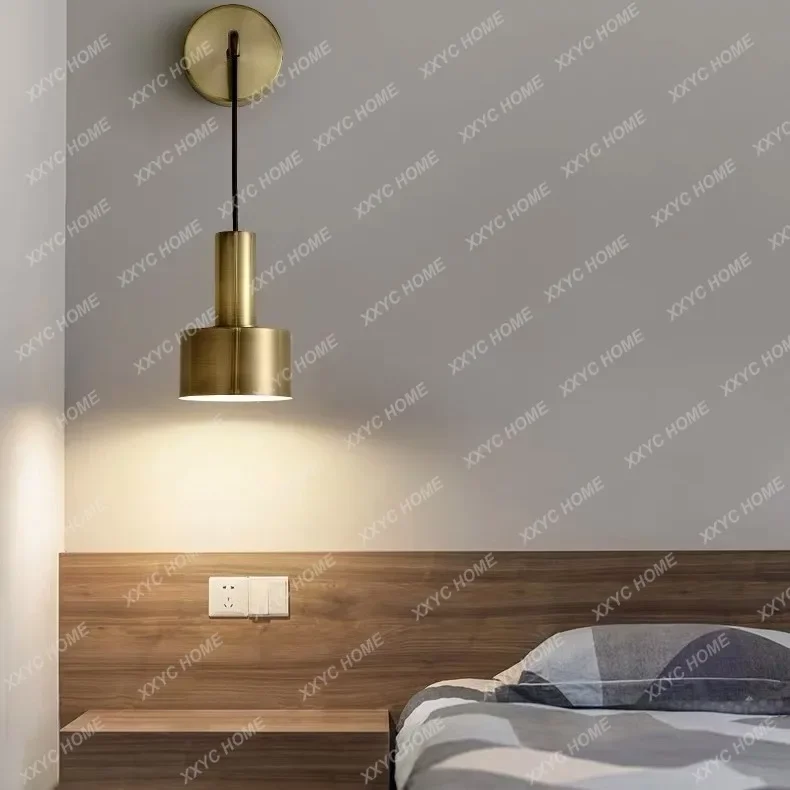 Bedroom bedside wall lamp Nordic simple modern mirror headlamp creative personality light luxury aisle entrance background
Bedroom bedside wall lamp Nordic simple modern mirror headlamp creative personality light luxury aisle entrance background