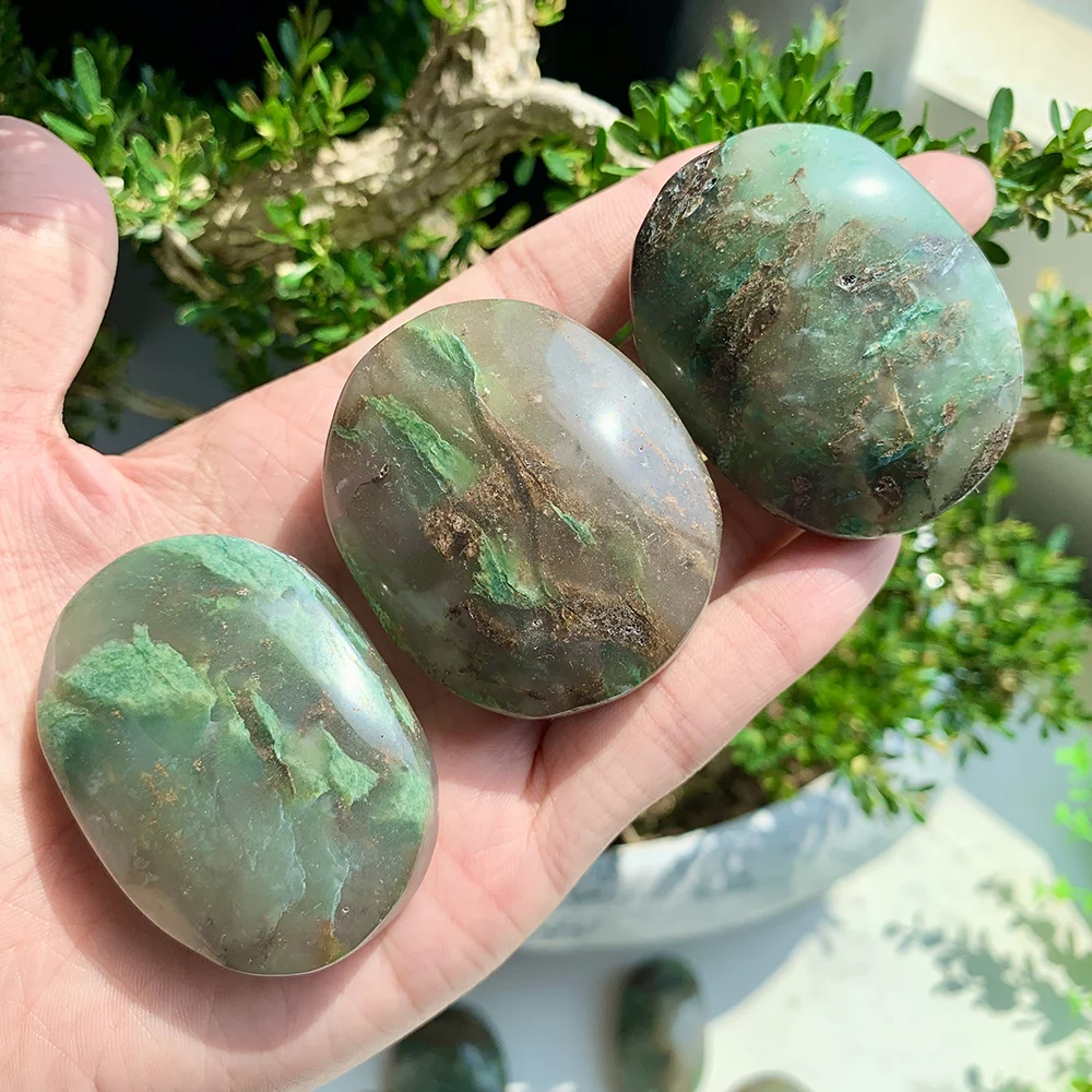 Natural African Emerald Palm Stone Polished Green Beryl Crystal Heart Chakra Healing Meditation Pocket Stone Gift
Natural African Emerald Palm Stone Polished Green Beryl Crystal Heart Chakra Healing Meditation Pocket Stone Gift