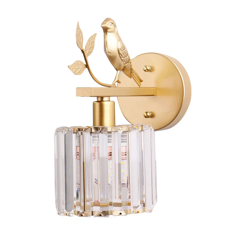 Modern Crystal Wall Lamp Gold Bird Sconce Wall Light For Living Room Bathroom Home Indoor Lighting Decoration Bulb Not Included
Modern Crystal Wall Lamp Gold Bird Sconce Wall Light For Living Room Bathroom Home Indoor Lighting Decoration Bulb Not Included
