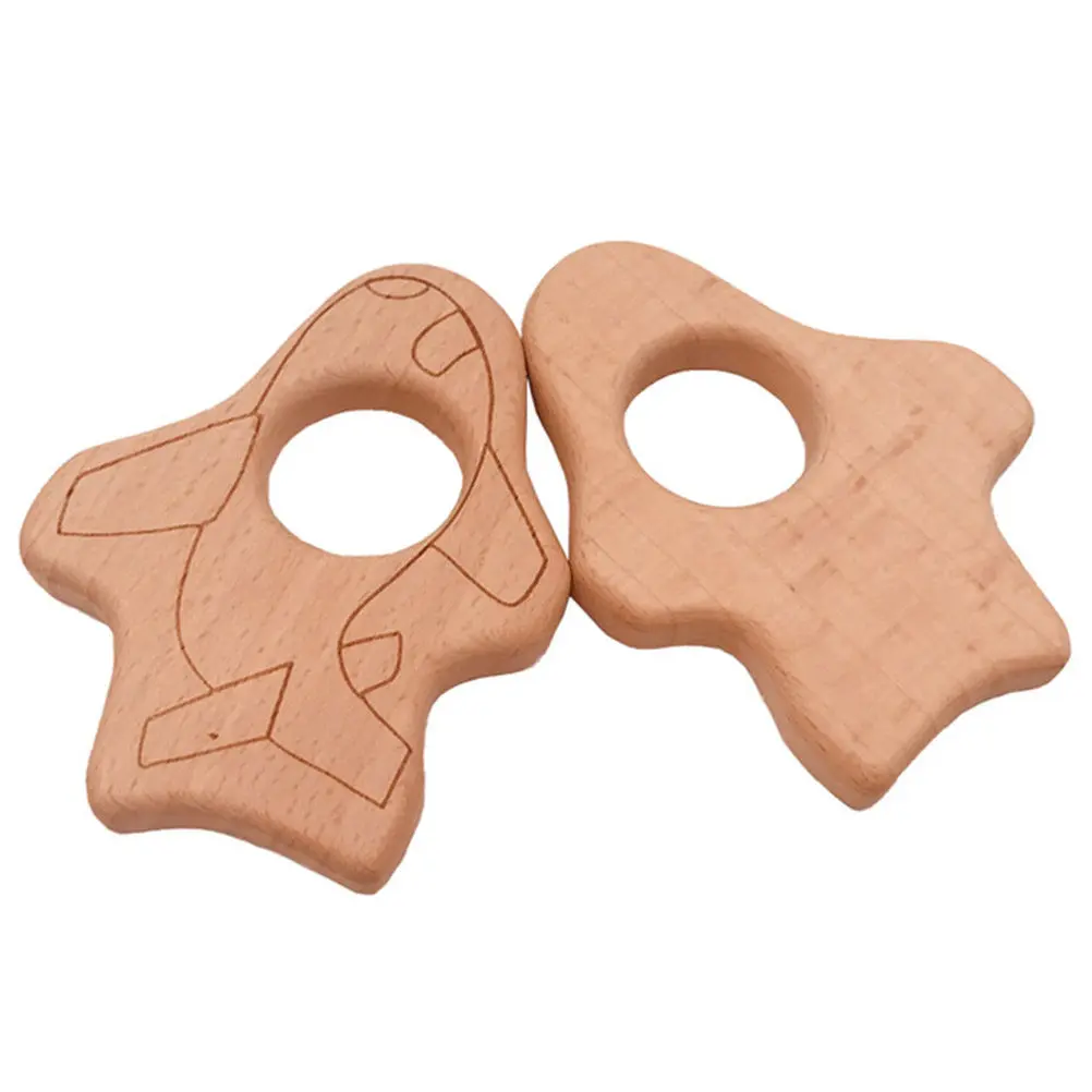 2Pcs Airplane Shape Baby Teether Natural Food Grade Teeth Grinding Tool Safe Smooth Edges Sensory Exploration Self-Soothing
2Pcs Airplane Shape Baby Teether Natural Food Grade Teeth Grinding Tool Safe Smooth Edges Sensory Exploration Self-Soothing
