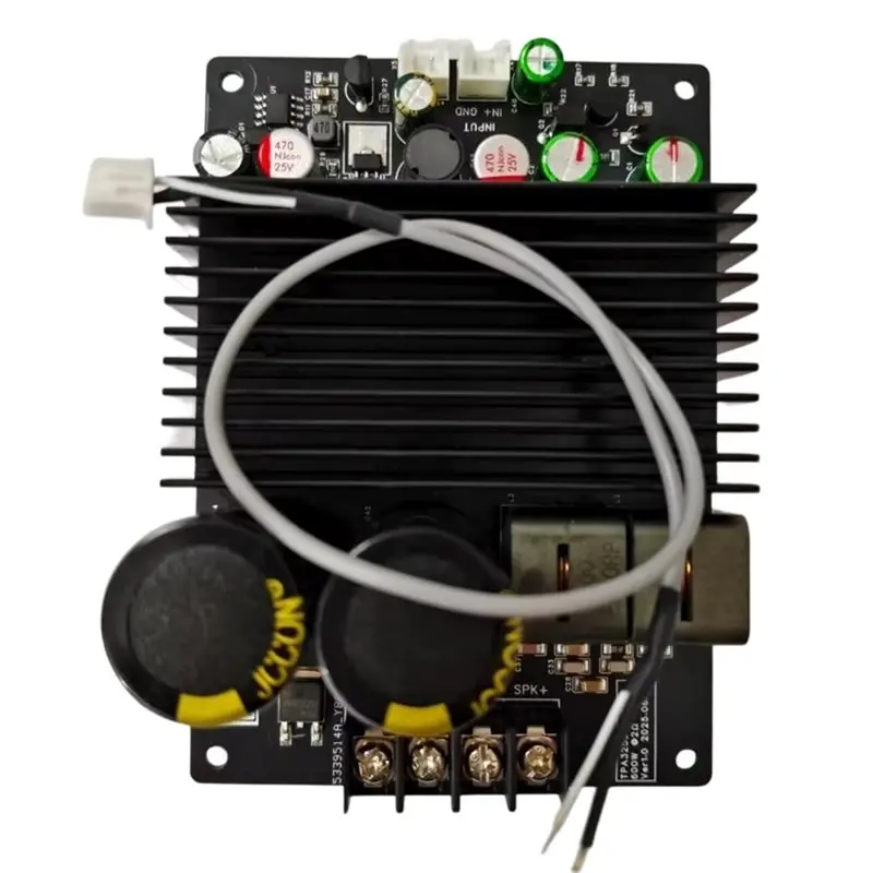 L62A B-063 TPA3255 Parallel 600W Mono High Power Amplifier Board Upgrade PBTL XH2.54Mm 2PIN Connectors
L62A B-063 TPA3255 Parallel 600W Mono High Power Amplifier Board Upgrade PBTL XH2.54Mm 2PIN Connectors