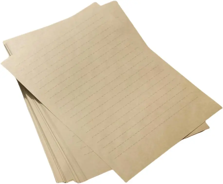 Vintage Lined Stationery Paper for Writing, Double-Sided A4 Letter Size with 50 Sheets Eco-Friendly Recycled Paper, Perfect for
Vintage Lined Stationery Paper for Writing, Double-Sided A4 Letter Size with 50 Sheets Eco-Friendly Recycled Paper, Perfect for