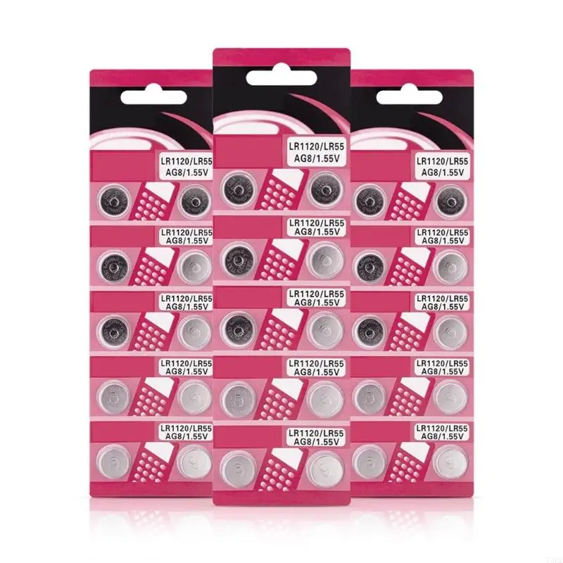 T3EE 10pcs/20pcs AG8 LR1120 Batteries High Capacity AG8 LR1120 Alkaline Button Cell Battery For Watches And Calculators
T3EE 10pcs/20pcs AG8 LR1120 Batteries High Capacity AG8 LR1120 Alkaline Button Cell Battery For Watches And Calculators