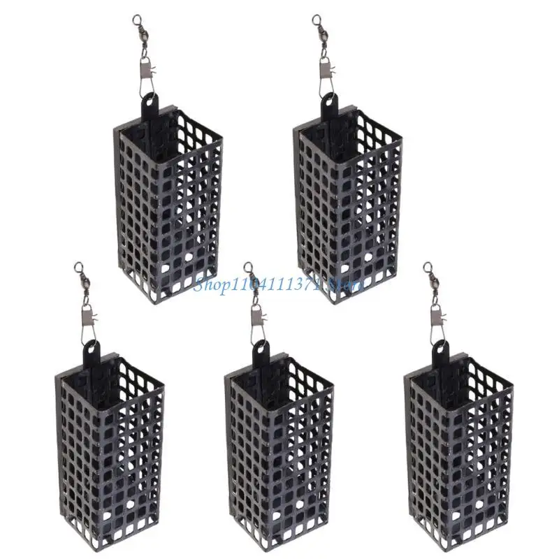 P9FC 5Pcs Fishing Baits Cage Set Fishing Feeder Cage Fishing Lures Cage Metal Fishing Tackle Feeder Baits Holder Trap Basket
P9FC 5Pcs Fishing Baits Cage Set Fishing Feeder Cage Fishing Lures Cage Metal Fishing Tackle Feeder Baits Holder Trap Basket