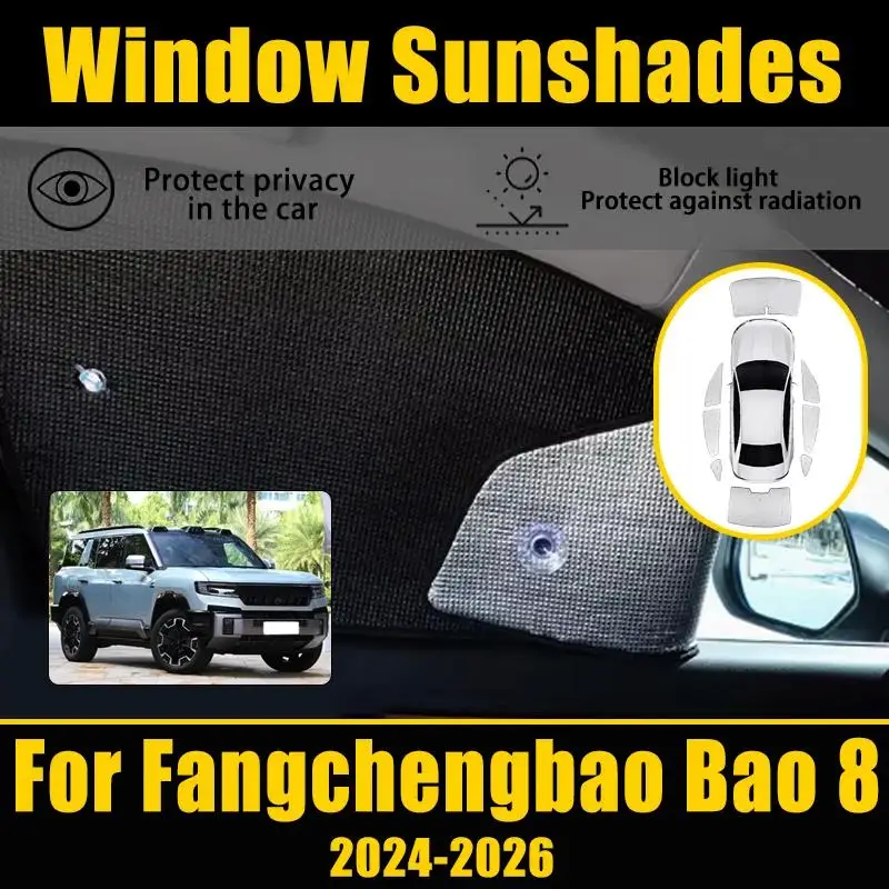 Автомобильные солнцезащитные козырьки с полным покрытием для BYD Leopard 8 Fang Cheng Bao 8 2024 2025 2026 Denza B8, защита от ультрафиолета, отражатель, крышка лобового стекла
Автомобильные солнцезащитные козырьки с полным покрытием для BYD Leopard 8 Fang Cheng Bao 8 2024 2025 2026 Denza B8, защита от ультрафиолета, отражатель, крышка лобового стекла