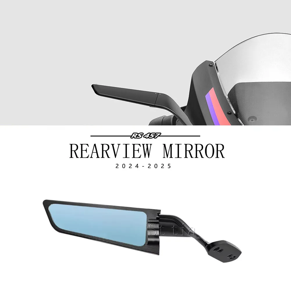 RS457 Rearview Mirror For Aprilia RS 457 2024 2025 2026 Stealth Sport Winglet Mirror Kits Adjustable Stealth Mirrors
RS457 Rearview Mirror For Aprilia RS 457 2024 2025 2026 Stealth Sport Winglet Mirror Kits Adjustable Stealth Mirrors