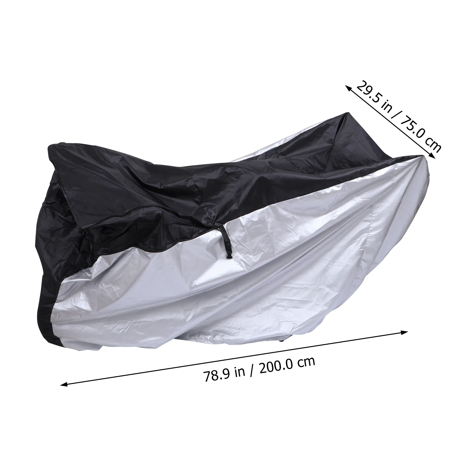 Bicycle Cover Waterproof With Lock Holes Black Silver Anti-Theft Bike Protector For Outdoor Storage Lightweight Dust Rain
Bicycle Cover Waterproof With Lock Holes Black Silver Anti-Theft Bike Protector For Outdoor Storage Lightweight Dust Rain