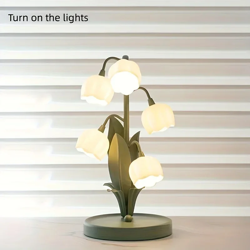 1pc Retro Bedside Lamp, Flower Table Lamp, Living Room, Bedside Table Lamp, Home Decoration Lamp
1pc Retro Bedside Lamp, Flower Table Lamp, Living Room, Bedside Table Lamp, Home Decoration Lamp