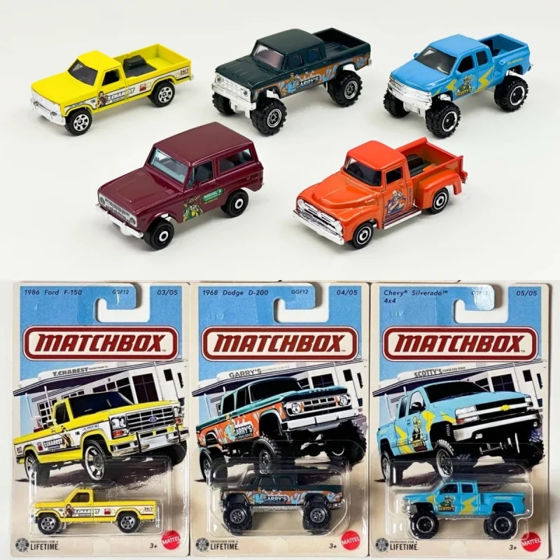 Matchbox Ggf12 Original Diecast Car 1/64 Ford Dodge Chevrolet Alloy Car Model Toy Vehicle Collectible Birthday Gift Toy
Matchbox Ggf12 Original Diecast Car 1/64 Ford Dodge Chevrolet Alloy Car Model Toy Vehicle Collectible Birthday Gift Toy