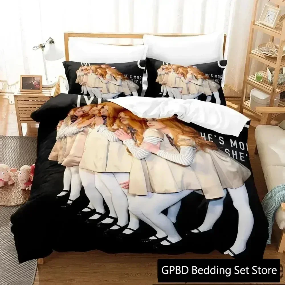 Luxury New 3D Print M3GAN Movie Bedding Set Boys Girls Twin Queen King Duvet Cover Pillowcase Bed boys Adult Home Textileextile
Luxury New 3D Print M3GAN Movie Bedding Set Boys Girls Twin Queen King Duvet Cover Pillowcase Bed boys Adult Home Textileextile
