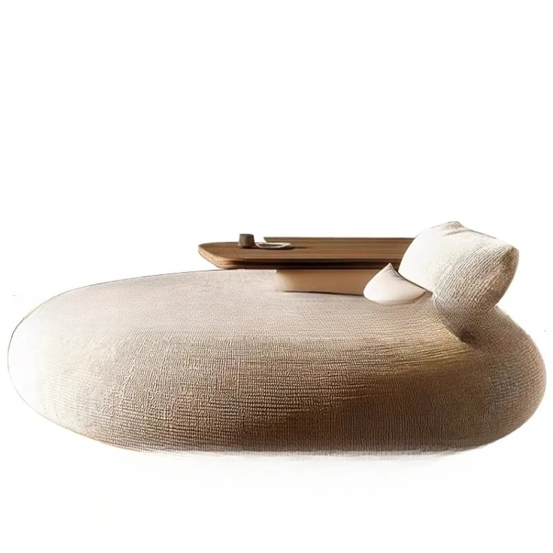 Homestay artistic sofa, lazy semi-reclining sofa bed
Homestay artistic sofa, lazy semi-reclining sofa bed