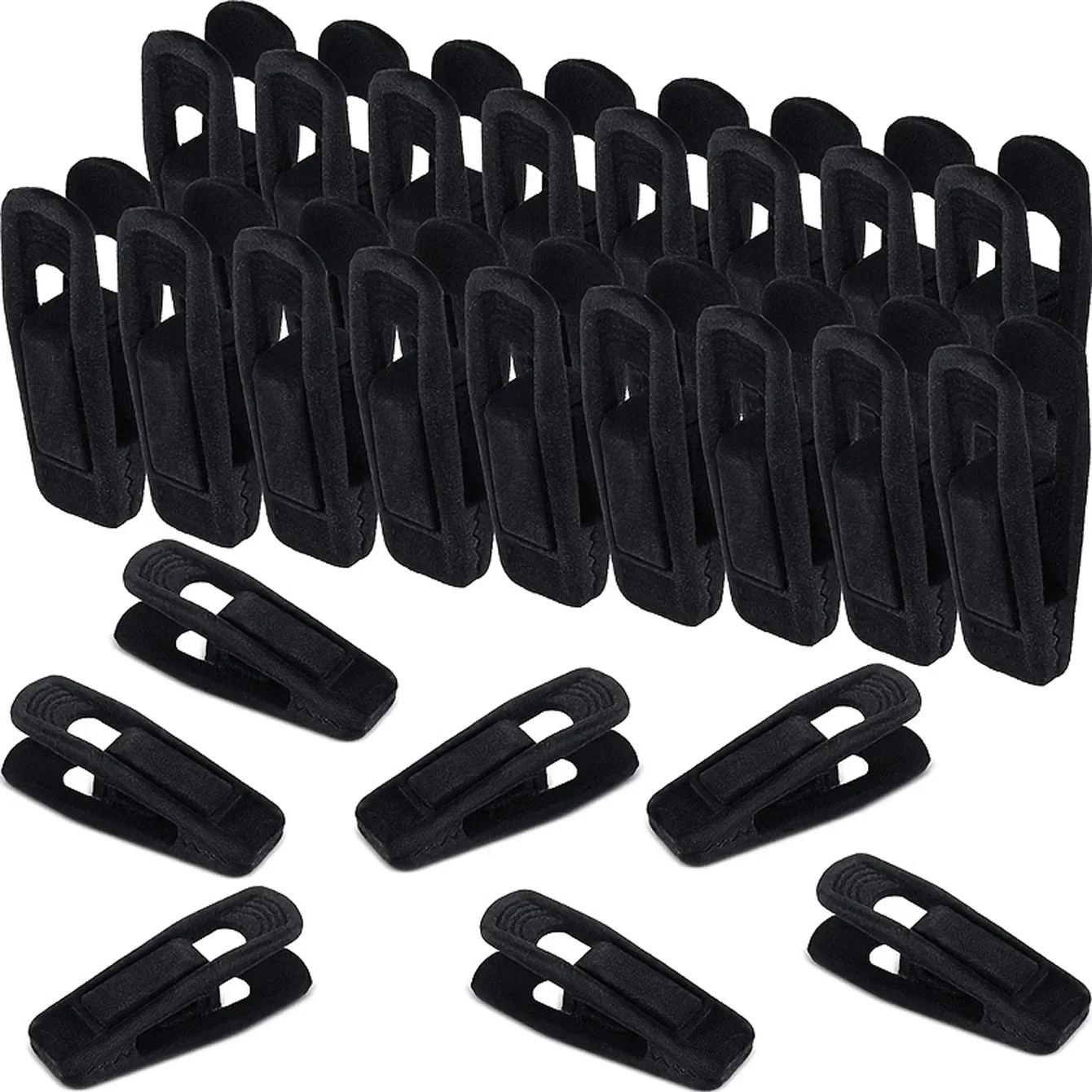 10/20Pcs Household Multi-Functional Non-Slip and Traceless Flocking Clips for Drying Clothes, General Accessories for Flocking C
10/20Pcs Household Multi-Functional Non-Slip and Traceless Flocking Clips for Drying Clothes, General Accessories for Flocking C