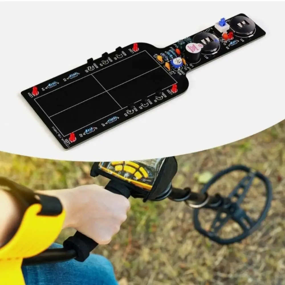DC 3V-5V DIY Metal Detector Kit 60mm Sensor Simple Circuit Metal Detector Module Non-contact Sensor Loose Parts
DC 3V-5V DIY Metal Detector Kit 60mm Sensor Simple Circuit Metal Detector Module Non-contact Sensor Loose Parts