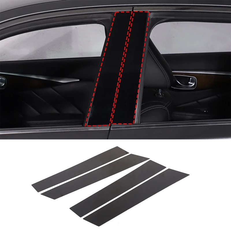 For 2015-2022 Infiniti Q50L PC Black Car Center Pillar Decorative Sticker Car Exterior Protection Accessories 4Pcs
For 2015-2022 Infiniti Q50L PC Black Car Center Pillar Decorative Sticker Car Exterior Protection Accessories 4Pcs