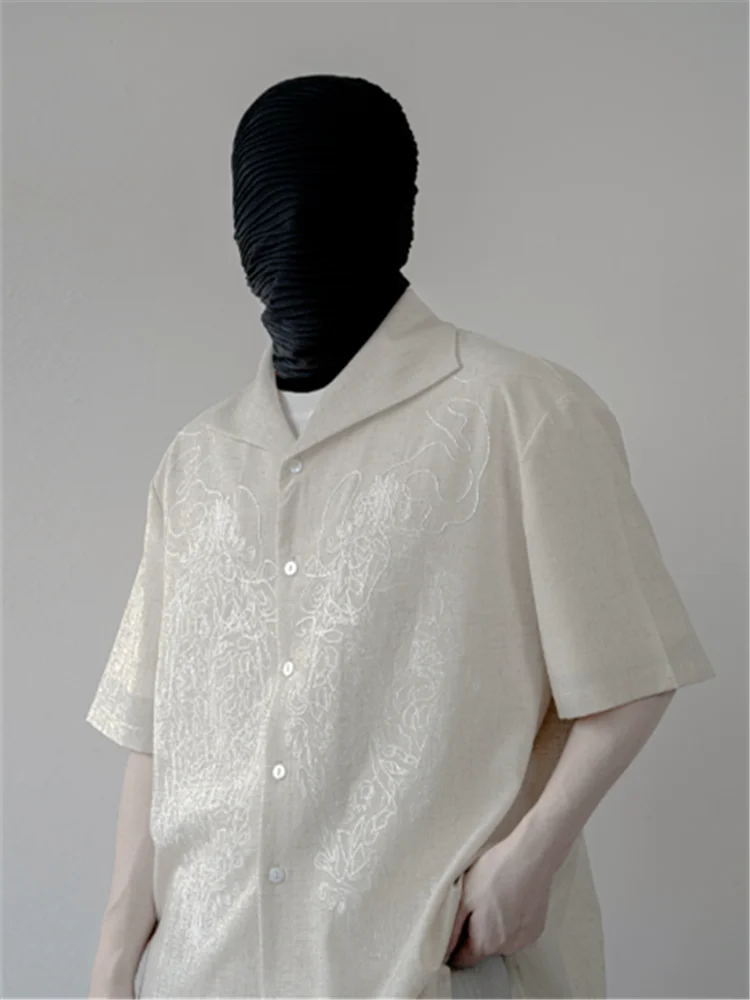2026 Men's Original Design Elegant Retro Coin Patterned Braided Embroidery Loose Linen Shirt
2026 Men's Original Design Elegant Retro Coin Patterned Braided Embroidery Loose Linen Shirt