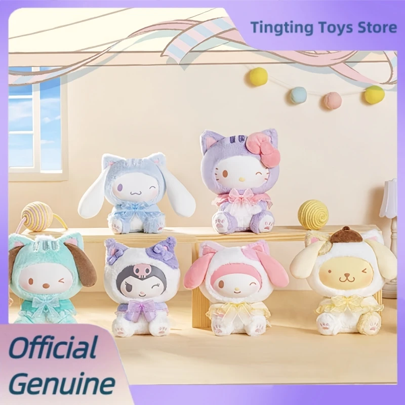 Genuine Sanrio Characters Play With Kittens Series Blind Box Kuromi Melody Cute Vinyl Plush Pendant Doll Mystery Box Gifts
Genuine Sanrio Characters Play With Kittens Series Blind Box Kuromi Melody Cute Vinyl Plush Pendant Doll Mystery Box Gifts