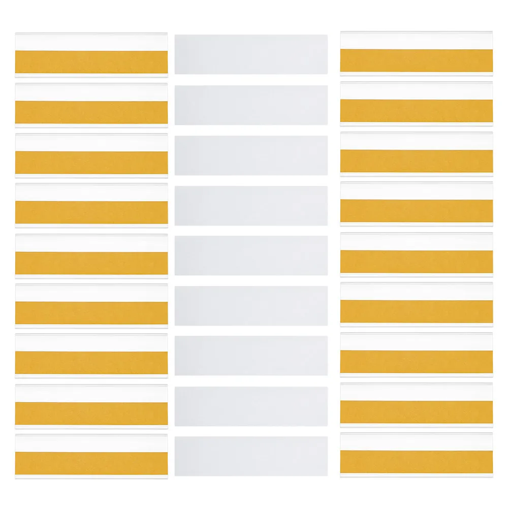 30Sets Flat Self Adhesive PVC Label Holders Transparent Sign Display Holders for Shelf Price Tags Merchandise Labels Retail
30Sets Flat Self Adhesive PVC Label Holders Transparent Sign Display Holders for Shelf Price Tags Merchandise Labels Retail