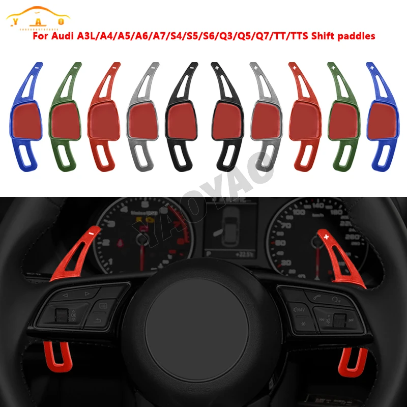 DSG Gear Shift Paddle For Audi A3 A4 A5 S3 S4 S5 TT TTS SQ5 SQ7 2017-2019 Shift Paddle Carbon Fiber Steering Wheel
DSG Gear Shift Paddle For Audi A3 A4 A5 S3 S4 S5 TT TTS SQ5 SQ7 2017-2019 Shift Paddle Carbon Fiber Steering Wheel
