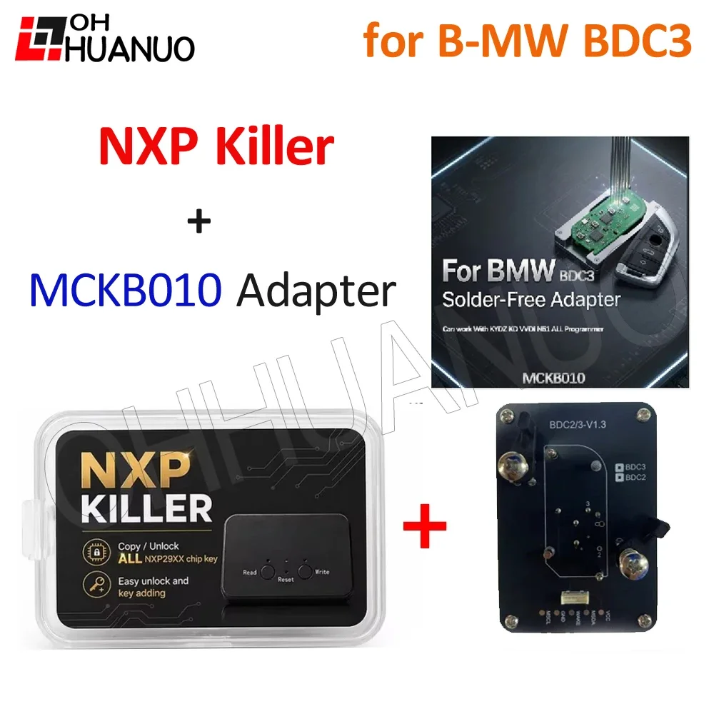 Super NXP Killer for All NXP NCF29XX Chip Clone Adding with BDC3 Adapter for B-MW BDC3 Unlimited
Super NXP Killer for All NXP NCF29XX Chip Clone Adding with BDC3 Adapter for B-MW BDC3 Unlimited