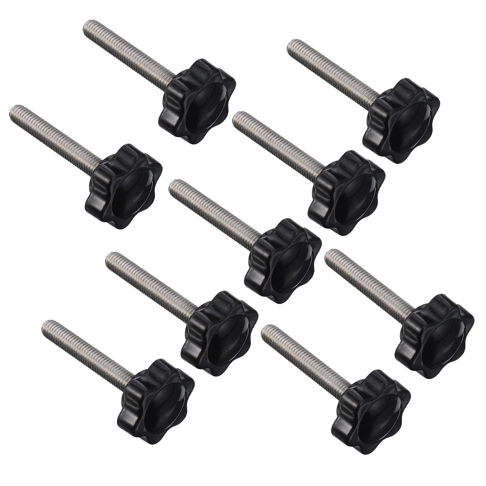 10pcs Stainless Steel Screw Knob Black Oxide Finish Thread Clamping Screw For Furniture Machinery Instruments Handle Clamping
10pcs Stainless Steel Screw Knob Black Oxide Finish Thread Clamping Screw For Furniture Machinery Instruments Handle Clamping