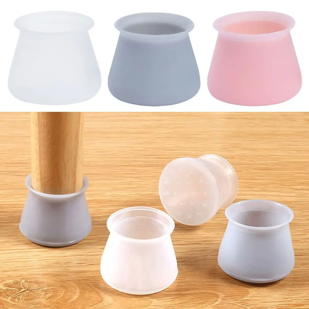 4 шт. силиконовые накладки на ножки стульев и столов, защитные чехлы для мебели, нескользящие подушки для пола, заглушки для ножек стульев
4 шт. силиконовые накладки на ножки стульев и столов, защитные чехлы для мебели, нескользящие подушки для пола, заглушки для ножек стульев