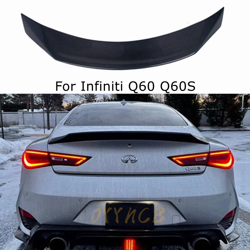Для Infiniti Q60 Q60S 2013 - 2023 углеродное волокно/FRP задний спойлер крыло багажника
Для Infiniti Q60 Q60S 2013 - 2023 углеродное волокно/FRP задний спойлер крыло багажника