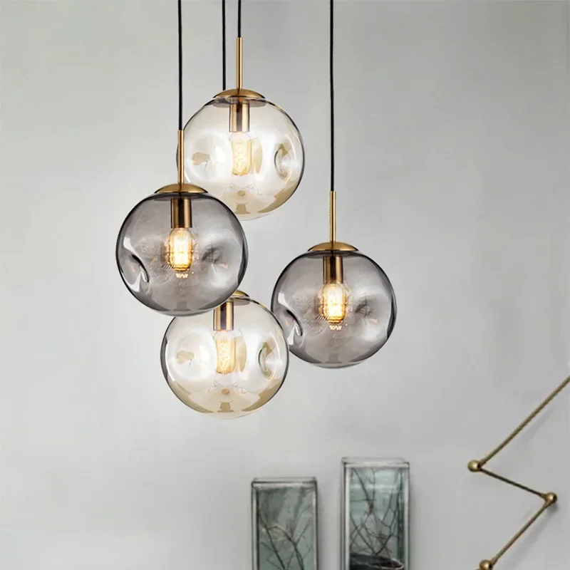 Single Glass Ball Ceiling Pendant Light Home Chandelier for Living Dining Room Bar Bubble Pendant Lamp Bedroom Hanging Light
Single Glass Ball Ceiling Pendant Light Home Chandelier for Living Dining Room Bar Bubble Pendant Lamp Bedroom Hanging Light