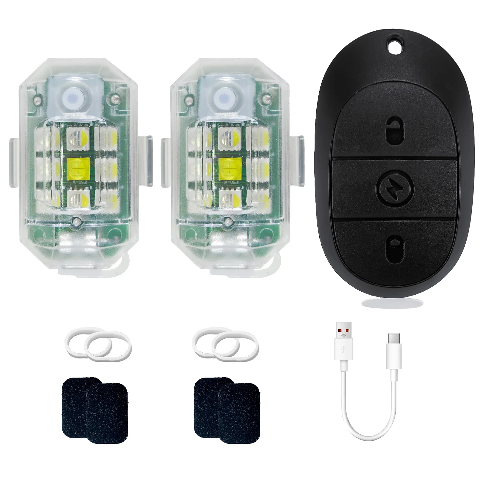 7 Color Mini Remote Control Light Anti-Collision Motorcycle Bicycle Light 5V Drone Strobe Lights Flashing Warning Signal Light
7 Color Mini Remote Control Light Anti-Collision Motorcycle Bicycle Light 5V Drone Strobe Lights Flashing Warning Signal Light