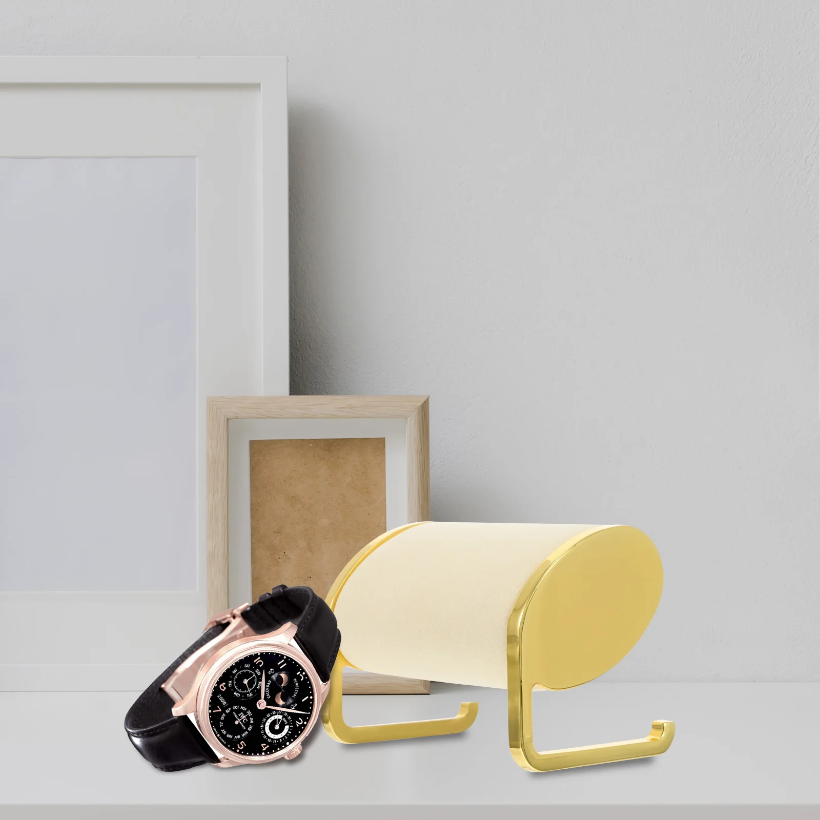 1pc Creative Metal Jewelry Display Rack Gold Plated Smooth Durable Watch Stand For Window Showcase Storage Holder Prop
1pc Creative Metal Jewelry Display Rack Gold Plated Smooth Durable Watch Stand For Window Showcase Storage Holder Prop