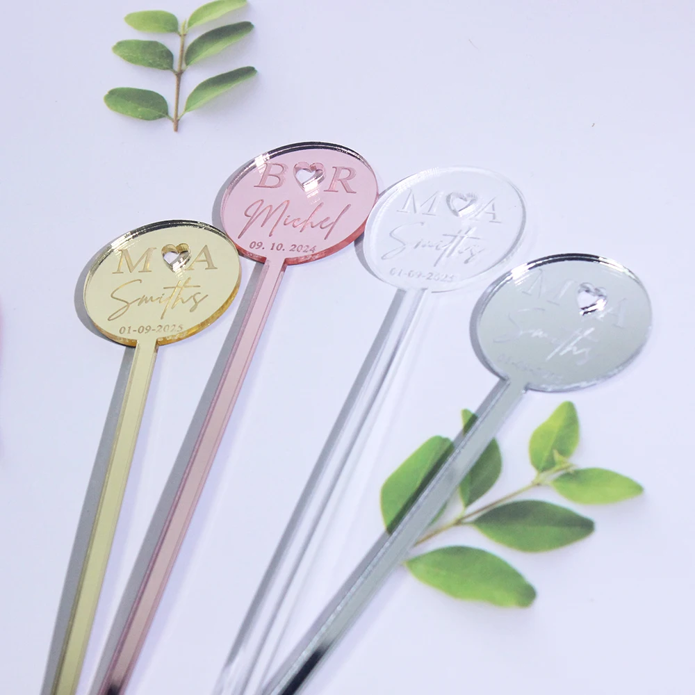 30/100pcs Personalized Wedding Acrylic Drink Stirrers Birthday Cocktail Sticks Baby Shower Drink Tags Drink Charms
30/100pcs Personalized Wedding Acrylic Drink Stirrers Birthday Cocktail Sticks Baby Shower Drink Tags Drink Charms