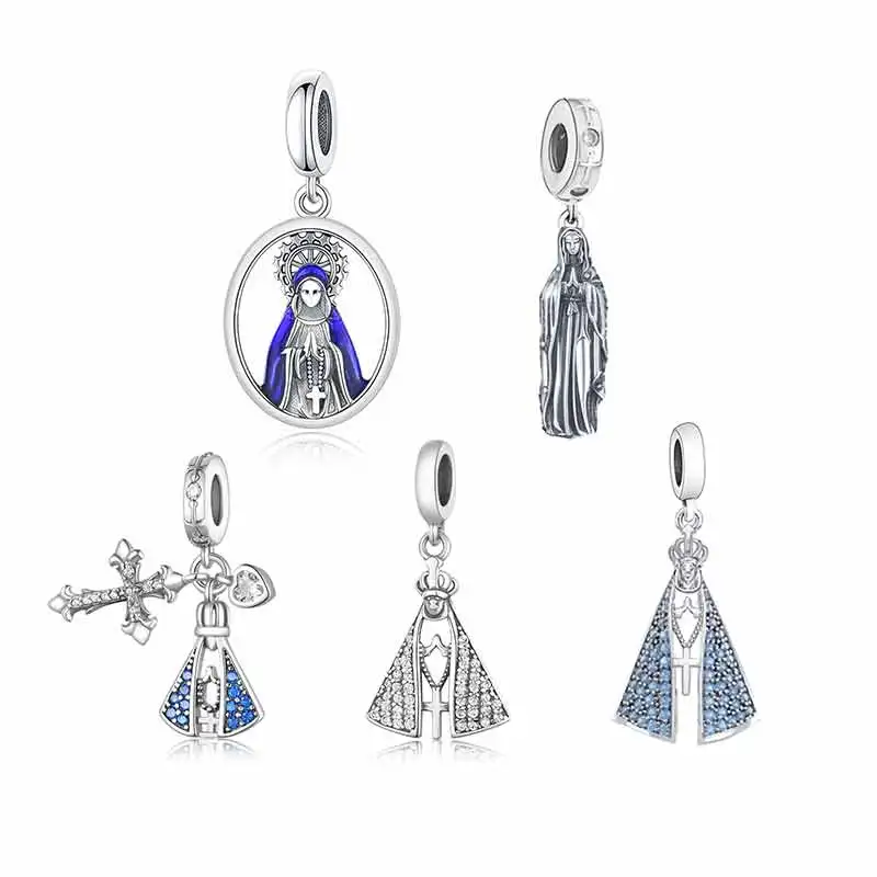 Подходят для оригинального браслета-талисмана в виде сковороды, серебряные бусины для изготовления христианского берега Девы Валье, Божьей леди
Подходят для оригинального браслета-талисмана в виде сковороды, серебряные бусины для изготовления христианского берега Девы Валье, Божьей леди