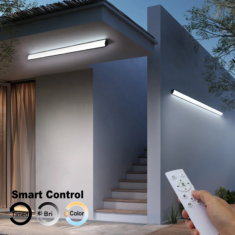 Garden LED Outdoor Wall Light IP65 Waterproof Smart APP/Remote Control Home Decorations Long Strip Wall Lamp LED Applique
Garden LED Outdoor Wall Light IP65 Waterproof Smart APP/Remote Control Home Decorations Long Strip Wall Lamp LED Applique
