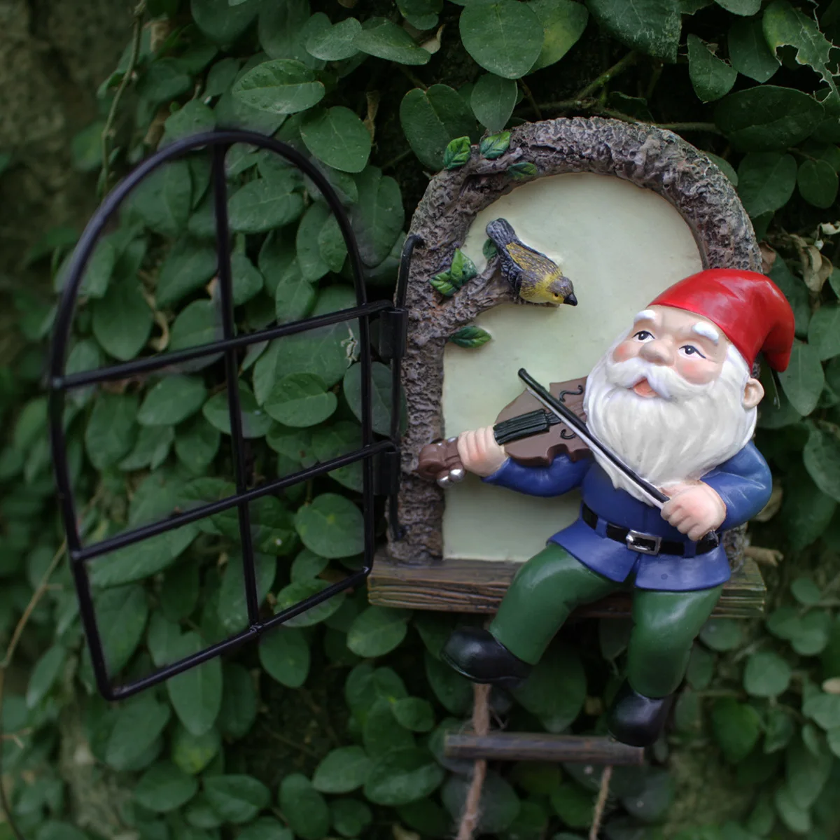 Playing the violin dwarves door and window decorations garden resin luminous doors and windows wooden ladder wall decorations
Playing the violin dwarves door and window decorations garden resin luminous doors and windows wooden ladder wall decorations