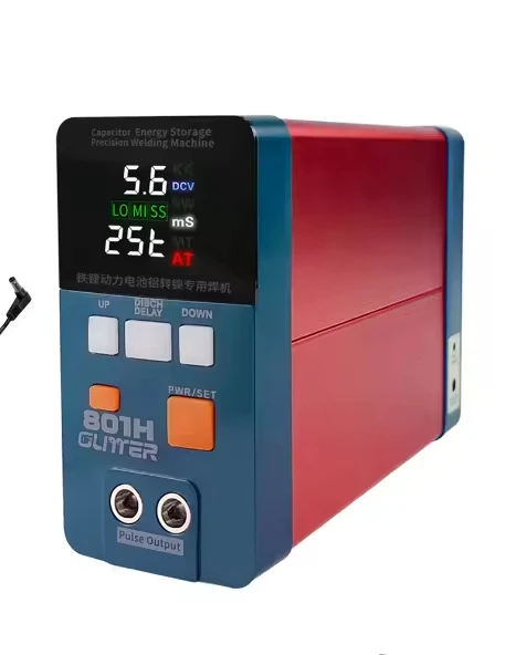 SUNKKO Spot Welding Machine 801H High Power Pulse Butt Battery Welder Large Single Battery Pulse Spot Welding 21KW
SUNKKO Spot Welding Machine 801H High Power Pulse Butt Battery Welder Large Single Battery Pulse Spot Welding 21KW