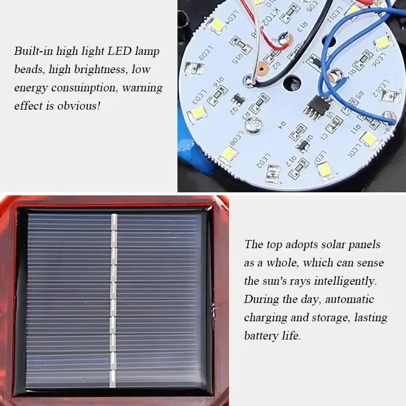 Magnetic Car Roof Blinking Light High-light Energy Efficient Night LED Solar Warning Light Emergency Signal Automatic Sensor
Magnetic Car Roof Blinking Light High-light Energy Efficient Night LED Solar Warning Light Emergency Signal Automatic Sensor