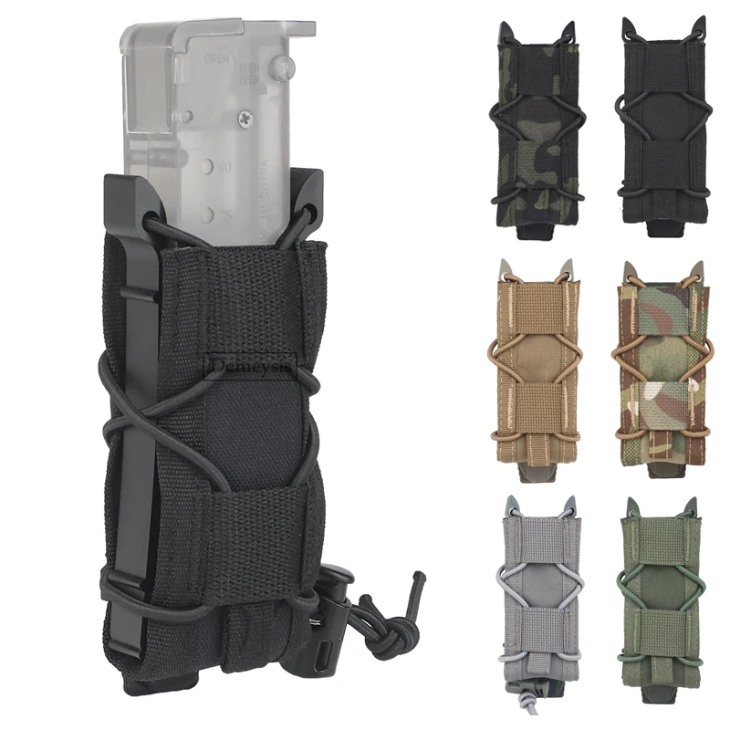 9mm Tactical Magazine Pouches Portable Hunting Shooting Rifle Pistol Single Mag Pouches Molle Flashlight Hunting Knife Pouch
9mm Tactical Magazine Pouches Portable Hunting Shooting Rifle Pistol Single Mag Pouches Molle Flashlight Hunting Knife Pouch