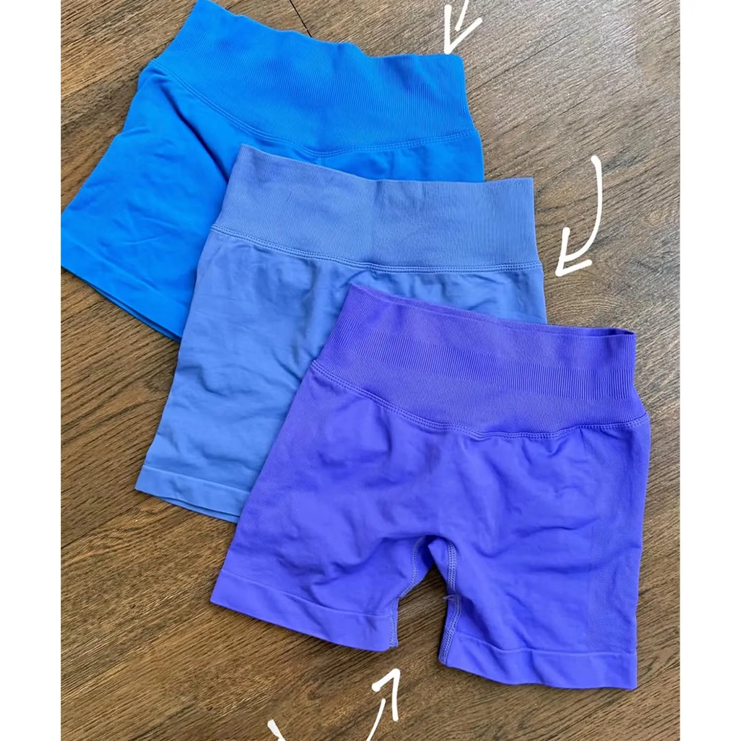 Women's Nylon Spandex High Waisted Scrunch Seamless Shorts 4.5 Ribbed Band Tummy Control Butt-Lifting Gym Yoga Workout Shorts
Women's Nylon Spandex High Waisted Scrunch Seamless Shorts 4.5 Ribbed Band Tummy Control Butt-Lifting Gym Yoga Workout Shorts