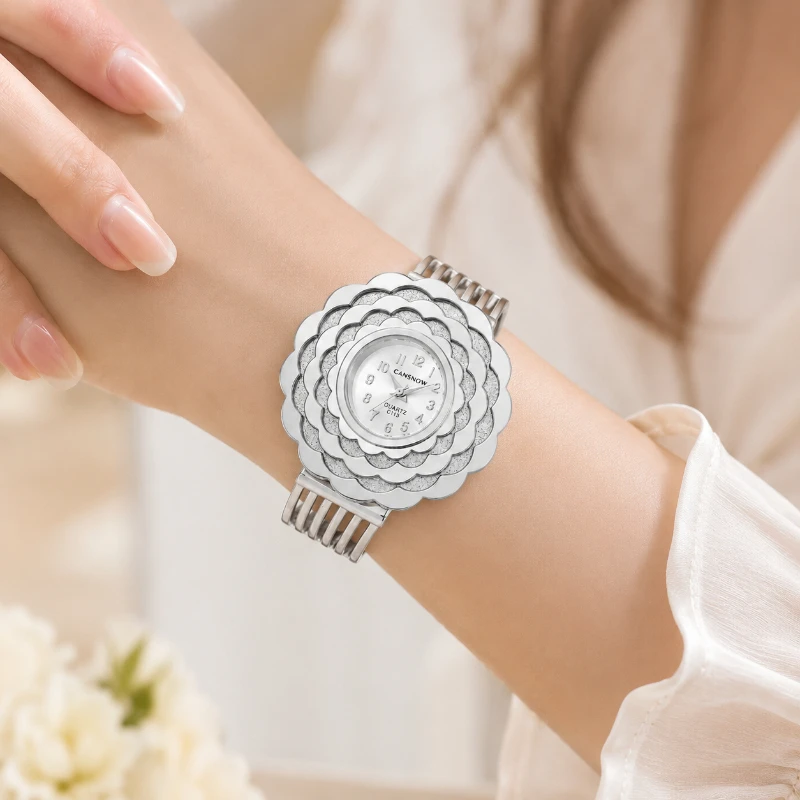 Trendy Floral Bangle Watches for Women Unique Fashion Ladies Quartz Watches Elegant Exquisite Female Wristwatches Clock Gift
Trendy Floral Bangle Watches for Women Unique Fashion Ladies Quartz Watches Elegant Exquisite Female Wristwatches Clock Gift