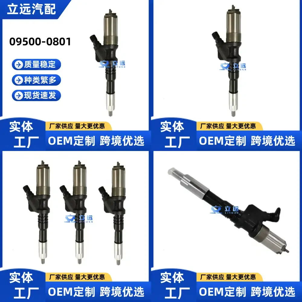 Fuel Injector Assembly for Komatsu 095000-0801 6156-11-3100 Nozzle Compatible with Excavator Engine Parts Heavy Duty Diesel
Fuel Injector Assembly for Komatsu 095000-0801 6156-11-3100 Nozzle Compatible with Excavator Engine Parts Heavy Duty Diesel