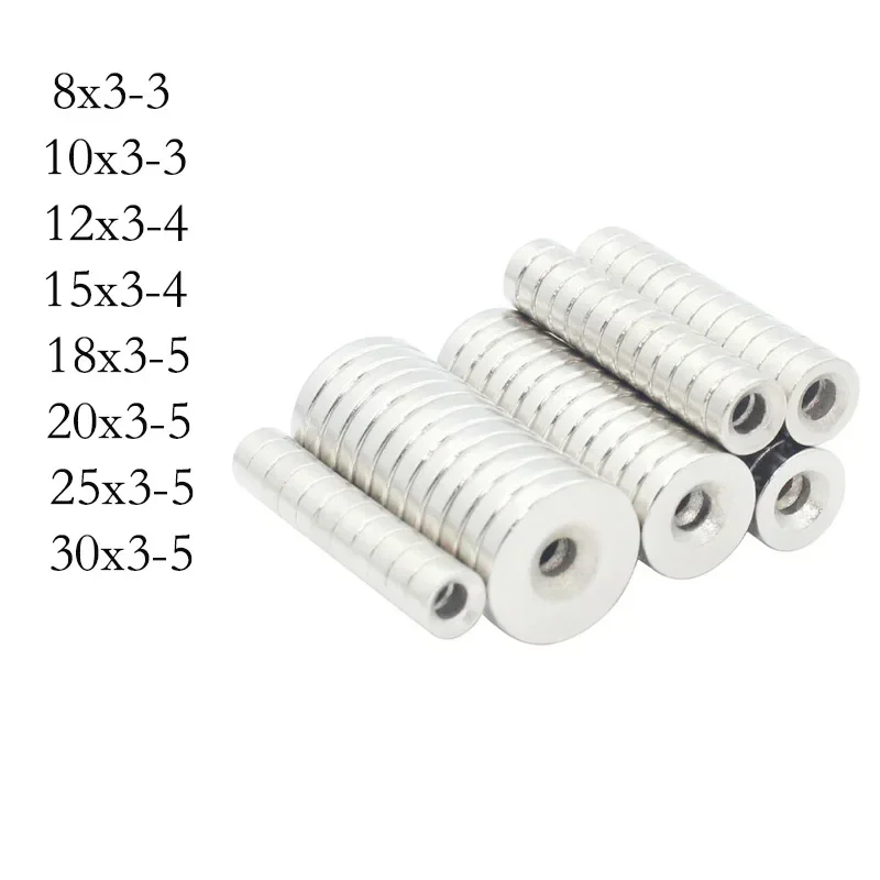3-50 Pcs Strong Magnets Countersunk Round NdFeB Powerful Rare Earth Permanent Neodymium Magnet Fridge Magnets for DIY Magnetic
3-50 Pcs Strong Magnets Countersunk Round NdFeB Powerful Rare Earth Permanent Neodymium Magnet Fridge Magnets for DIY Magnetic
